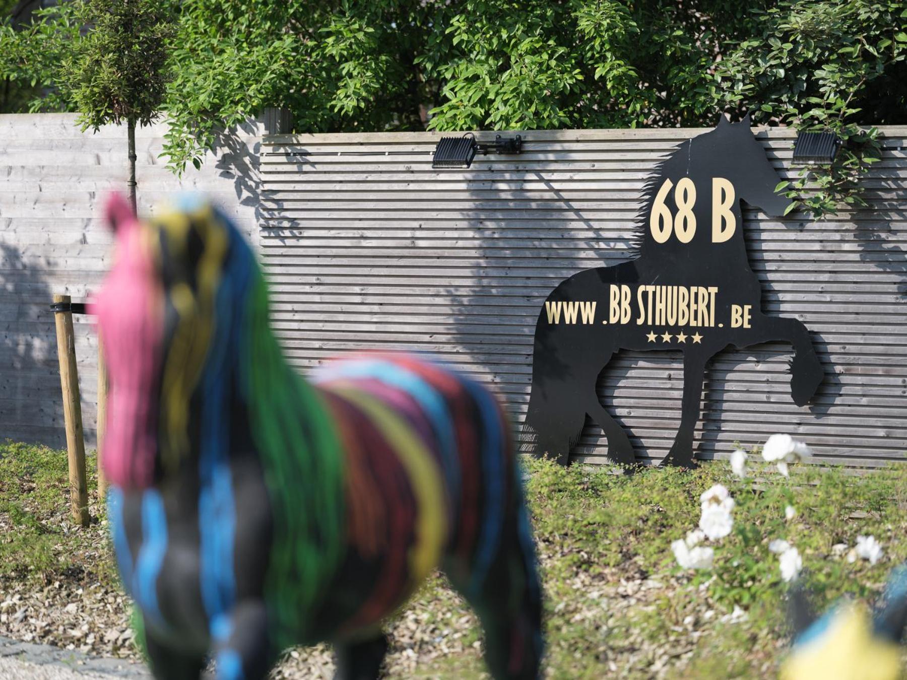 B & B St-Hubert Sint-Martens-Lennik Exteriér fotografie
